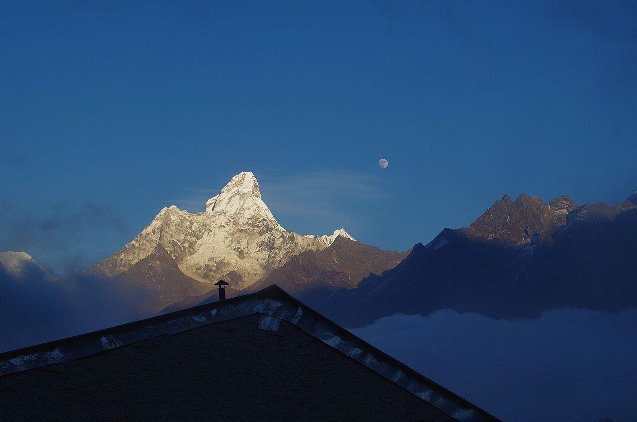 Ama Dablam from Dingboche